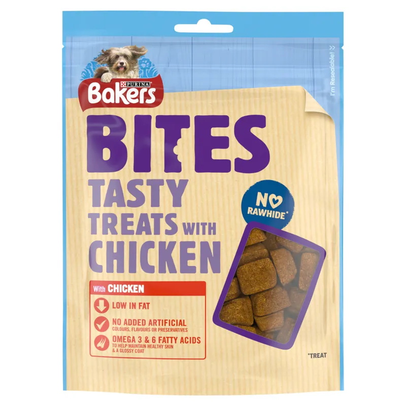 Bakers Treats Chicken Bites 130g